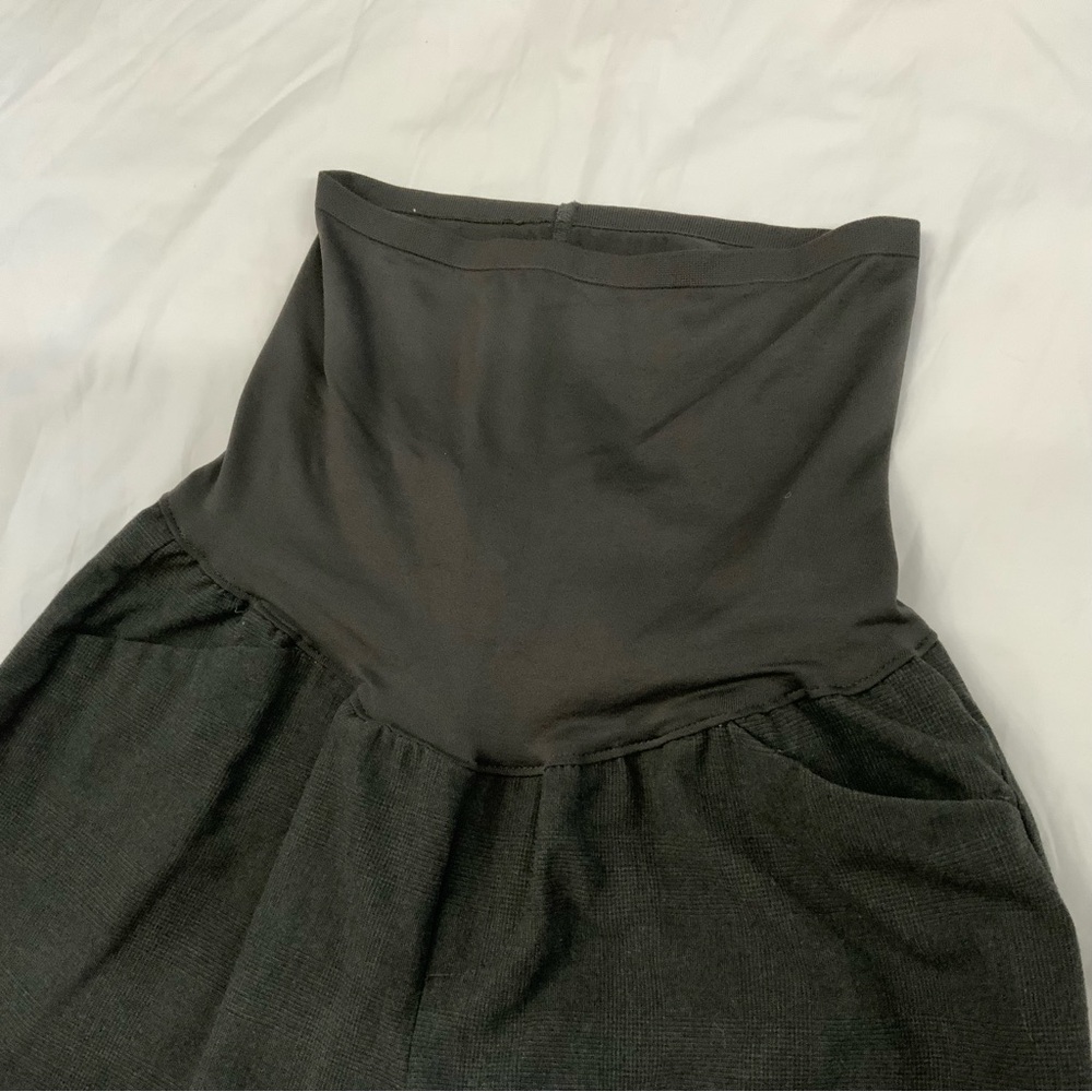 Gap Maternity 00R Stretch Perfect Trouser Pants Gray Full Panel Career To Casual - Picture 5 of 13